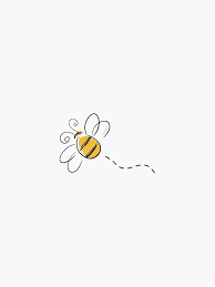 Bee Sticker By Emilyweis1001 Bee Drawing Mini Drawings Bee Art