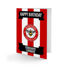You will be charged in sterling when you place an order. Official Personalised Birmingham City Fc Crest Birthday Card