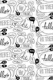 Doodles Black And White Wallpaper Iphone Prints Wallpaper Doodle