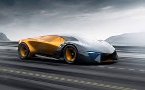 Wallpaper 2019 Lamborghini Terzo Millennio Sports Car On Road Concept Cars Sports Car Lamborghini