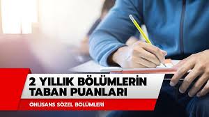 2 Yillik Universite Taban Puanlari Ve Sozel Bolum Siralamalari 2 Yillik Sozel Bolumler Neler