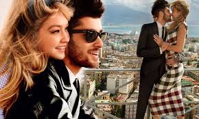 Gigi Hadid And Zayn Malik Feature In Us Vogue Magazine For Couple S First Photoshoot Daily Mail Online