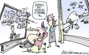 What is cloture and how can a senator filibuster? Rand Paul Filibuster Mike Keefe Political Cartoon 03 09 2013
