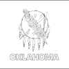 Free download 40 best quality oklahoma flag vector at getdrawings. 1