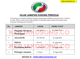 Kerja Kosong Shah Alam Ogos 2018 Umpama P