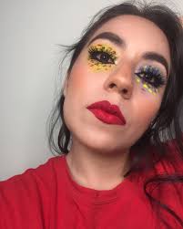 Pentagrama Musical 🎼 Makeup 💙🧡 . . 🎼 #makeup #music  #dfprofessionalmakeup #loveart #prettywoman