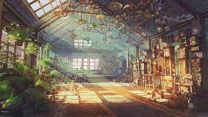 Maybe you would like to learn more about one of these? Hd Wallpaper Anime Landscape Anime Garden Sunshine Flowers Wallpaper Flare