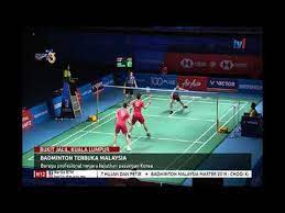 The malaysia open is a hsbc bwf world tour super 750 tournament and is one of only five super 750 level tournaments on the. N12 Badminton Terbuka Malaysia Beregu Profesional Negara Kejutkan Pasangan Korea 3 April 2019 Youtube