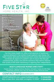 Care and comfort home health. Five Star Home Health Inc Linkedin