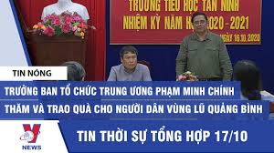 Ngày 23 đến ngày 27/01/2018 ông phạm minh chính đã sang thăm trung cộng. TrÆ°á»Ÿng Ban Tá»• Chá»©c Trung Æ°Æ¡ng Pháº¡m Minh Chinh ThÄƒm Va Trao Qua Cho NgÆ°á»i Dan Vung LÅ© Quáº£ng Binh Youtube