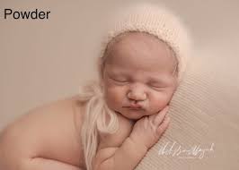 Sale..,newborn French Angora Bonnets, Newborn Photo Prop, Newborn Bonnet,  Newborn Hat, Fluffy Newborn Bonnet