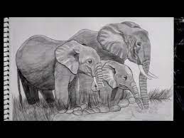 See more ideas about elephant family tattoo, elephant family, elephant. Elephant Drawing How To Draw An Elephant Family Step By Step Easy Elephant Drawing Youtube