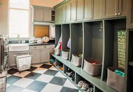 The laundry room is an important room in your home and it is important to make it as efficient and functional as possible to complete your daily chores, so the material is old cypress and the cabinets were custom made. Mudroom Laundry Room Ideas Houzz