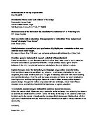 Give the defendant a reduced sentence (preferred) or commute the defendant's sentence (most preferred). How To Write A Letter To A Judge 11 Steps With Pictures
