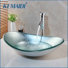 Produktbewertungen zu getränkespender mit wasserhahn 8 liter. Kemaidi Bad Waschbecken Arbeitsplatte Gehartetem Glas Becken Waschbecken Wasserhahn Set Messing Wasserfall Wasserhahn Waschraum Vessel Vanity Bar Tempered Glass Basin Glass Basinglass Basin Sink Aliexpress