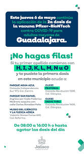 El expediente de vacunación es el documento que reúne tus datos personales, y que cuando llega el momento de registrarte en mivacuna.salud.gob.mx, se genera de manera inmediata. Secretaria De Salud Jalisco On Twitter Esta Semana Se Estara Aplicando Segunda Dosis De Vacuna Pfizer Biontech Contra Covid 19 En Guadalajara Requisitos Identificacion Comprobante De La 1ra Aplicacion En El Mismo Municipio Expediente