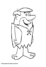 Barney Clipart Black And White Flintstones Cartoon Coloring Pages Coloring Books Free Coloring Pages