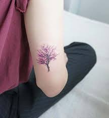 Pembe Agac Dovmesi Pink Tree Tattoo Kucuk Dovmeler Tattoo Dovme