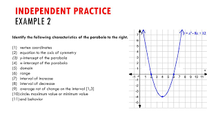 Required only for trigonometric functions. Identifying Key Features On A Parabola Unit 3 Day 1 Ppt Download