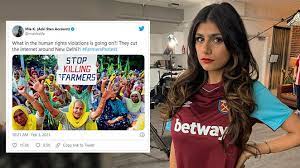 Maybe you would like to learn more about one of these? Lebanese American Model Mia Khalifa Supported Farmers Protest On Twitter