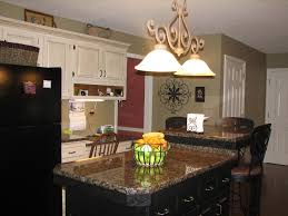 Black Island With Baltic Brown Granite Kitchen Decor Dark Cabinets Kitchen Decor Granite Countertops Kitchen