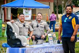 COMMUNITY PARTNERSHIPS CONTINUE TO GROW Today, Merced CHP officers  participated in “Celebrating the African American Child” Conference at  Merced College. We would like to thank Jerome Rasberry with Merced NAACP  Branch and