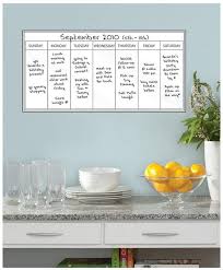 Brewster Home Fashions Whiteboard Weekly Calendar Decal Set Of 2 Calendar Decal White Board Dry Erase Wall