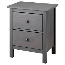 Click on image to zoom. Hemnes 2 Drawer Chest Gray Dark Gray Stained 21 1 4x26 Ikea