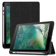 Infiland Ipad 9 7 2018 Case Tri Fold Smart Cover With Apple Pencil Holder Compatible With Apple Ipad 6th Gen 9 7 I Apple Pencil Apple Pencil Holder Apple Ipad