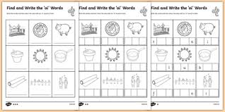 I really think the key to teaching digraphs is picture support. Oi Worksheets Primary Resources Teacher Made