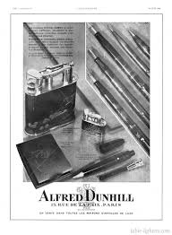 Alfred Dunhill Lighters Ad 1931 Vintage Advertising Posters Vintage Advertisements Advertising Poster
