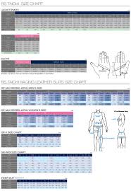 size chart rs taichi