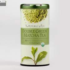 The Republic Of Tea Double Green Matcha Tea 50 Count Tin Matcha Tea Matcha Tea Powder The Republic Of Tea