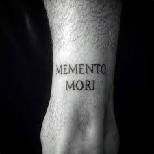 Tempus fugit, sicut nubes, quasi nave. What Does Memento Mori Tattoo Mean Represent Symbolism