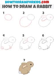 Drawings cute drawings art lessons art drawings sketches sketches bunny drawing easy drawings art drawings simple drawing tutorial. How To Draw A Rabbit Easy For Kids