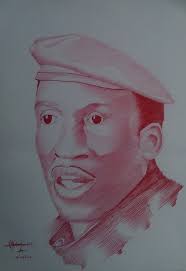 Want to discover art related to thomassankara? Pen Sketch Of Thomas Sankara Art Graphics Video Nigeria