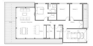 Search by architectural style, square footage, home features & countless other criteria! House Design Small House Ch181 10 Small Modern House Plans House Floor Plans Tiny Houses Plans With Loft