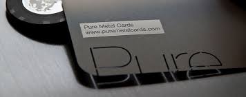 One of the most common elements, aluminum is by far the most versatile metal, usable in the home, for transportation, in industry and commerce. Black Metal Business Card With Embossed Lettering Cardrabbit Com