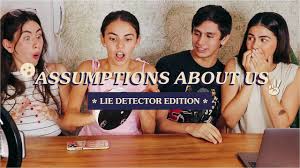Security bank client since 2015. Assumptions About Us Lie Detector Edition Janine Gutierrez Youtube