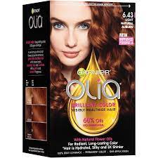 Garnier Olia Oil Powered Permanent Hair Color 6 43 Light Natural Auburn Olia Hair Color Garnier Olia Permanent Hair Color
