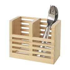 Ikea Us Furniture And Home Furnishings Cutlery Caddy Wood Diy Cutlery Holder