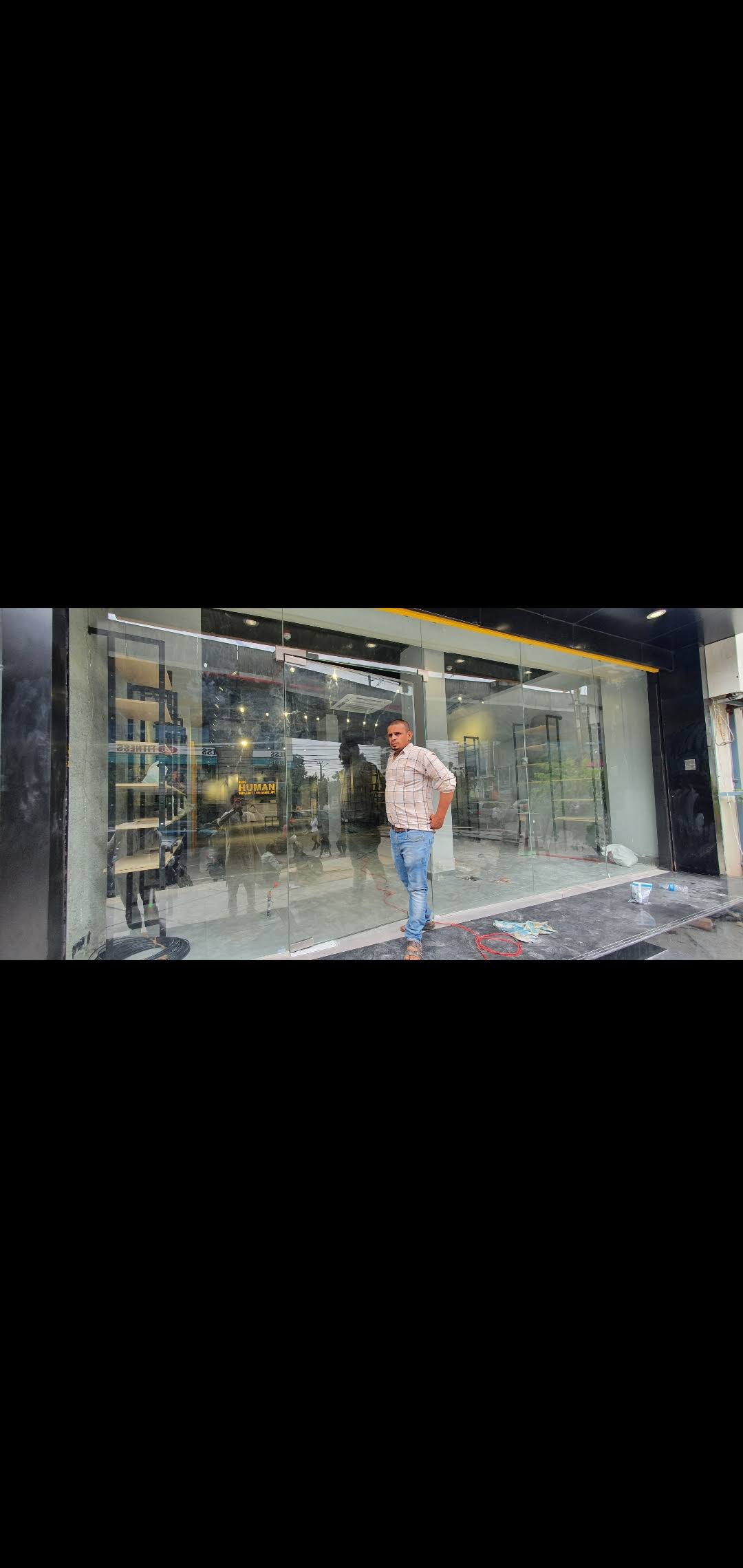 Glass showroom front work and doors to shutters product image