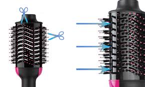 Apply a heat protectant spray before you start blowdrying to avoid damage. How To Clean The Revlon One Step Hair Dryer Brush
