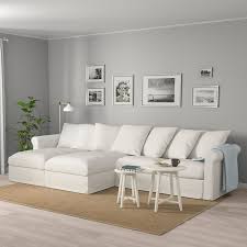 Gronlid 4er Sofa Mit Recamieren Inseros Weiss Ikea Osterreich Tiefschlaf Bequemes Sofa Sofa