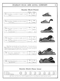 Stanley 1902 Catalog Handplane Central