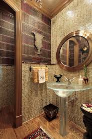 Bathroom designs with shower and banana leaf from bettermcrbahamas. Free Download 25 Half Bathroom Designs Some Are Cleverly Designed 667x1000 For Your Desktop Mobile Tablet Explore 49 Country Style Wallpaper Bathrooms Country Wallpaper For Bedrooms Country Bathroom Wallpaper