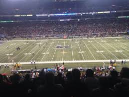 view from our seats picture of edward jones dome saint