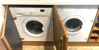 For example, the lg machines have a cover cap, which you open and wipe out the excess lint. How Do I Integrate A Washer Dryer In My Utility Room Diy Kitchens Advice
