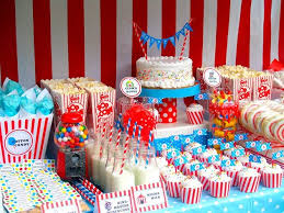 5th Birthday Decoration Ideas For Boy At Home Circus Themed Birthday Party Guest Feature Vintage Zirkusparty Geburtstagspartythemen Geburtstag Feiern