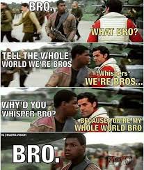 Star Wars Bromance Poe Fin Star Wars Memes Star Wars Humor Star Wars Vii
